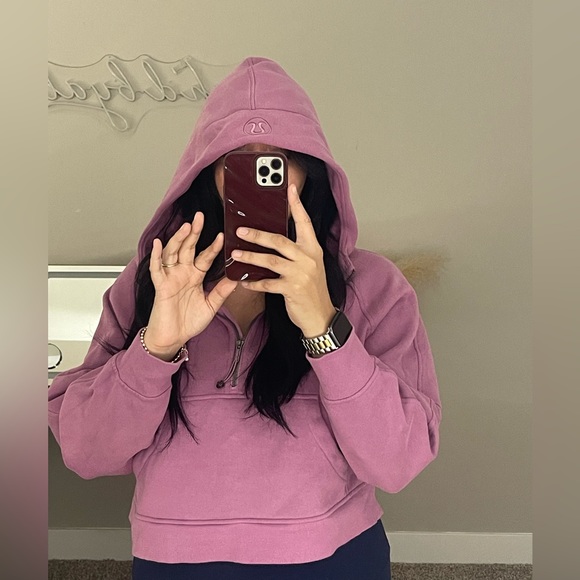 LULULEMON HOODED HALF ZIP SCUBA - Picture 6 of 7